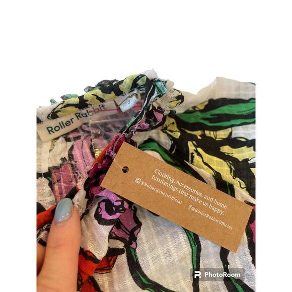 NWT Roller Rabbit Iris Top 2 - Picture 3 of 5